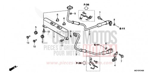 OIL COOLER VFR800XD de 2013
